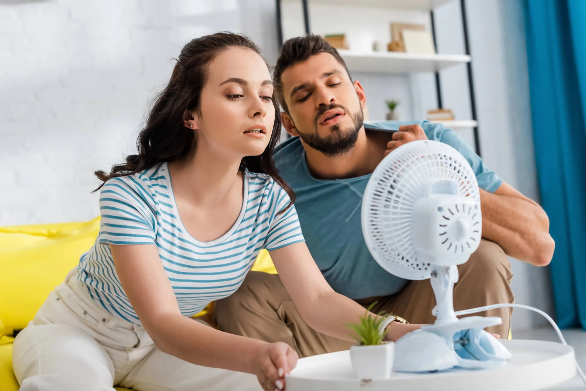 couple needing HVAC Services Seattle